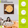 ARTland Leinwandbild Kaffeepause Größe: 30x30 cm Produktbild-Vorschau 3