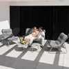 di volio Gartenmöbel Set ARSOLI – grau, moderne Produktbild-Vorschau 1
