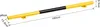 JOIEYOU 180cm Metall Parkplatzsperren 14x9cm Parkstopper Produktbild-Vorschau 2