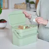 Seau à compost et déchets alimentaires 5 L - vert Voir les images du produit 2