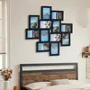 Bilderrahmen Set 12 Stück 13x18 cm Holz schwarz Collage Produktbild-Vorschau 8