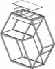 Katzenmöbel HexaCat · Wandregal/Kletterwand aus Metall mit Produktbild-Vorschau 8