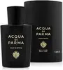 A black bottle of Acqua di Parma Oud & Spice Eau de Parfum for men and its matching black cylindrical packaging. Voir les images du produit
