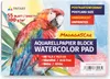 A watercolor pad with a parrot illustration on the cover. Podgląd zdjęcia produktu