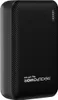 A black power bank with a carbon fiber texture. Produktbild-Vorschau
