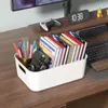 10 cestini bianchi, contenitori, impilabili, in plastica, Anteprima dell’immagine prodotto 9