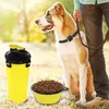 Tragbare Hunde-Wasserflasche mit 2 faltbaren Näpfen, 1 Produktbild-Vorschau 5