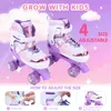 Rollschuhe für Mädchen von 6 bis 12 Jahren, 4-fach Produktbild-Vorschau 3