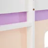 Homestyle4u Hochbett 90x200 Kinder Weiß Rutsche mit Tunnel Produktbild-Vorschau 13