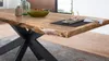 Esstisch Baumkantentisch Mango lackiert massiv 220 x 100 cm Produktbild-Vorschau 6