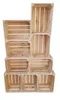 Dekokiste 40x30x23 cm 9er Set - Holzkiste Aufbewahrung als Produktbild-Vorschau 1