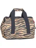 Cestovná taška - hnedá - modrá - 42 x 33 cm - polyester - Náhľad obrázku produktu 11