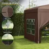 Outsunny, altán, cca 3x3 m, voděodolný, stabilní, vhodný i Náhled obrázku produktu 6