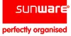 Boîte de rangement carrée Sunware – Bleue – 26 litres Voir les images du produit 3