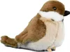 Kuscheltier Spatz Vogel braun 13 cm Plüschvogel Produktbild-Vorschau 3