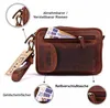 Leder Handgelenktasche Reise Handtasche kleine Produktbild-Vorschau 3