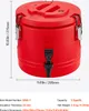 SucceBuy Isolierter Getränkespender 8 L Thermo-Behälter für Produktbild-Vorschau 7