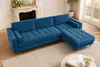 riess-ambiente Elegantní rohová pohovka COZY VELVET 260cm Náhled obrázku produktu 3