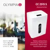 Olympia Aktenvernichter CC 2515 S Weiß Anteprima dell’immagine prodotto 2
