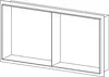 Niche murale en acier inoxydable NT306010X - Avec étagères Voir les images du produit 2