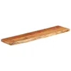 vidaXL Mensola da parete 80x20x3,8 cm rettangolare in legno Anteprima dell’immagine prodotto 3