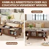 Couchtisch mit Ausziehbar und Höhenverstellbar, versteckter Produktbild-Vorschau 10