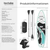 tectake® Stand-Up Paddle Board 2in1 aufblasbar Kajak-Sitz Produktbild-Vorschau 5