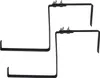 Blumenkastenhalter 4er Set schwarz, individuell justierbar, Produktbild-Vorschau 4