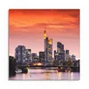 DEQORI Hybrid Leinwand Bild 30x30 cm 'Frankfurt im Produktbild-Vorschau 2