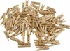 Mini-clips photo décoratifs en bois 100 pièces Voir les images du produit 6