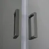 Halbrunde Duschkabine 90x90x190 cm, Gun-Metal-Profile, 6 mm Produktbild-Vorschau 4