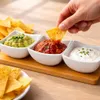 Dipschalen Set 4er mit Bambus Tablett Keramik Schalen Tapas Produktbild-Vorschau 9