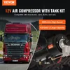 Set di compressori d'aria VEVOR 12 V con serbatoio da 3 L, Anteprima dell’immagine prodotto 2