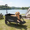 COSTWAY Bollerwagen 63L + 29L, inklapbaar, handwagen Productafbeelding-voorbeeld 8