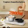 Wiltec Doppelkochplatte 2000W Kochplatte elektrisch mit Produktbild-Vorschau 4