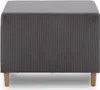 Pouffe-Fußhocker, Sitzpouf 64x55cm Fußhocker Für Sessel Produktbild-Vorschau 3