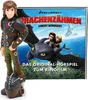 A toy figure of Hiccup from How to Train Your Dragon stands next to a DVD cover of the movie. Produktbild-Vorschau