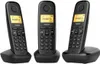 Gigaset A270 Trio Dect Telefoon Zwart Produktbild-Vorschau 1
