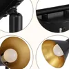ZMH stropní světlo černé stropní reflektor 2 plameny Náhled obrázku produktu 8