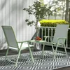 Outsunny Beistelltisch klappbar Gartentisch Ø46 x 53 cm Produktbild-Vorschau 9