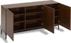 Sideboard Kommode mit 3 Türen & 3D-Wellendesign Anrichte Produktbild-Vorschau 10