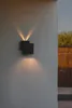 ECO-LIGHT Lutec LED-Außenwandleuchte RIALTO schwarz 18W Produktbild-Vorschau 4