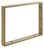 Consolle Sapho 350x280x40 mm, acciaio verniciato, oro opaco Anteprima dell’immagine prodotto 1