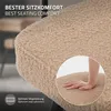 ML-Design Esszimmerstühle drehbar 2er Set Braun in Produktbild-Vorschau 4