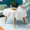 UnboxG kulatá ubrus, průměr 160 cm, bílá, s vzhledem lnu, Náhled obrázku produktu 1