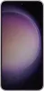 A smartphone with a purple and gray abstract wallpaper on its screen. Produktbild-Vorschau