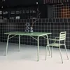 Tavolo da giardino pieghevole in metallo 6 posti, 140cm, Anteprima dell’immagine prodotto 5