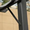 Close-up of a metal support bracket for an outdoor canopy or pergola. Voir les images du produit