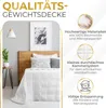 Gewichtsdecke Bettdecke 135x200  6kg Therapiedecke Produktbild-Vorschau 5