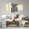 Bild auf Leinwand - Leinwandbild - Elefant Anzug Produktbild-Vorschau 6